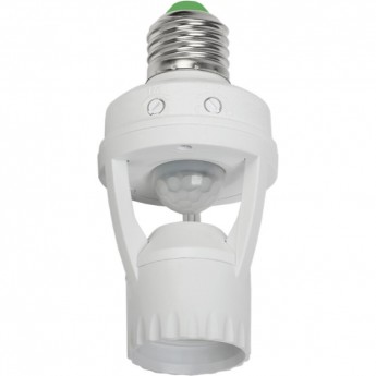 Датчик движения IEK ДД-045 E27 60Вт 360град 6м IP20 белый - LDD10-045-60-001 Датчик движения IEK ДД-045 E27 60Вт 360град 6м IP20 белый - LDD10-045-60-001