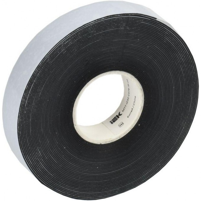 Изолента самослипающаяся резиновая с подложкой IEK MIXTAPE 7, 0.76х19мм/9м MT7-IZ32-C076-19-09