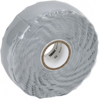 Изолента самослипающаяся силиконовая резиновая IEK MIXTAPE 7, 0.5х25мм/9.1м