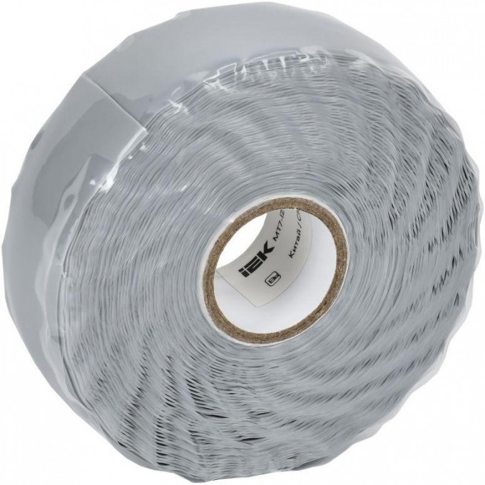 Изолента самослипающаяся силиконовая резиновая IEK MIXTAPE 7, 0.5х25мм/9.1м MT7-IZ32-D05-25-D91