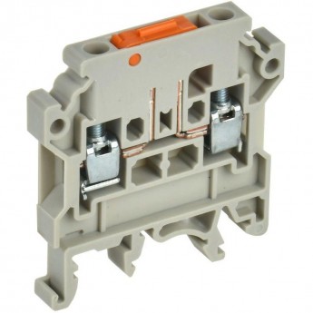 Колодка клеммная IEK YCT15-04-K03-004 CTS-DT 4кв.мм