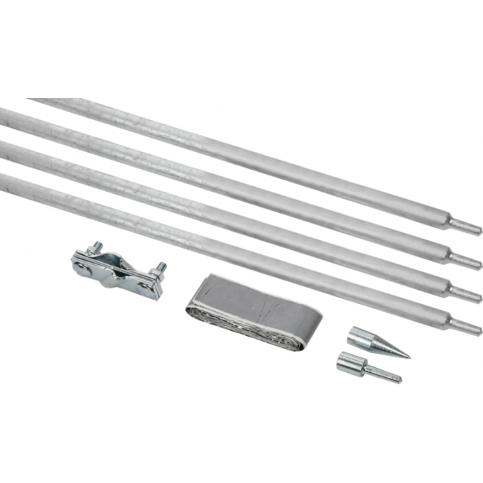 Комплект заземления IEK вертикальный d16 дл.6м (4х1.5м) ZKZ11-14-016-06