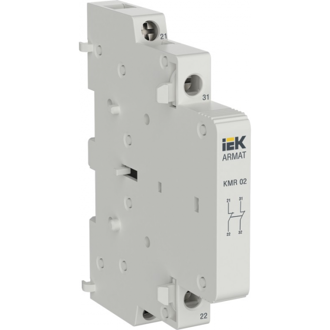 Контакт дополнительный IEK ARMAT для KMR 2НЗ AR-AUX-SCR-02-240-415
