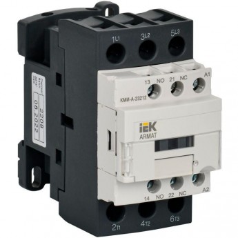 Контактор IEK КМИ-А-23212 LC1D 32А кат. 230В AC 1НО+1НЗ AC-3 IEK AR-ACC-21-032-230-11 Контактор IEK КМИ-А-23212 LC1D 32А кат. 230В AC 1НО+1НЗ AC-3 IEK AR-ACC-21-032-230-11