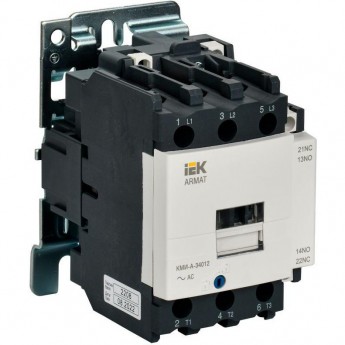 Контактор IEK КМИ-А-34012 LC1D 40А кат. 230В AC 1НО+1НЗ AC-3 IEK AR-ACC-31-040-230-11 Контактор IEK КМИ-А-34012 LC1D 40А кат. 230В AC 1НО+1НЗ AC-3 IEK AR-ACC-31-040-230-11