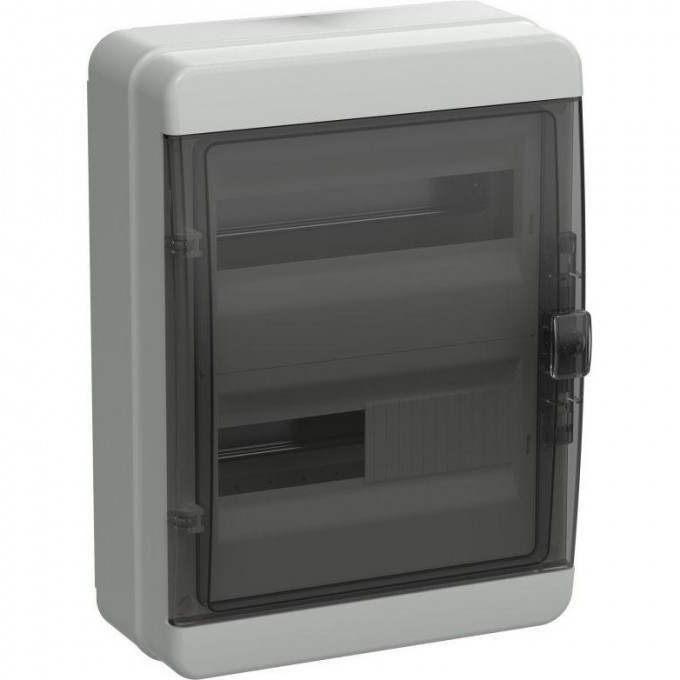 Корпус пластиковый IEK TEKFOR КМПн-24 IP65 черная прозрачная дверь TF5-KP72-N-24-65-K03-K02