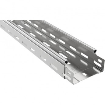 Лоток перфорированный IEK ESCA 50х100х3000 - CLP10-050-100-3 Лоток перфорированный IEK ESCA 50х100х3000 - CLP10-050-100-3