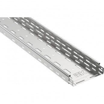 Лоток перфорированный IEK ESCA 50х150х3000 - CLP10-050-150-3 Лоток перфорированный IEK ESCA 50х150х3000 - CLP10-050-150-3