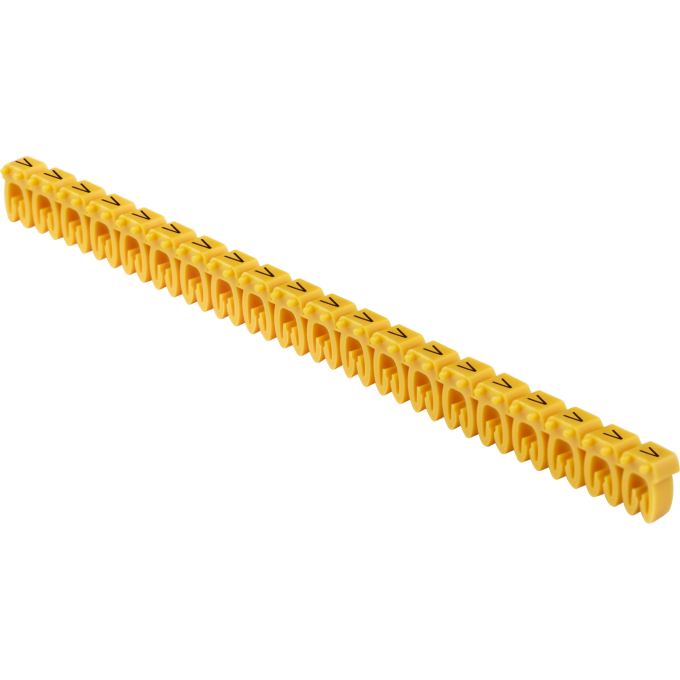 Маркер открытого типа IEK KE 0,75-1,5мм2 символ 'V' (200шт/упак) UMK-KE1-V