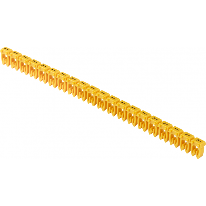 Маркер открытого типа IEK KE 1,5-2,5мм2 символ 'T' (200шт/упак) UMK-KE2-T