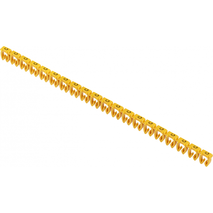 Маркер открытого типа IEK KE 4-6мм2 символ 'C' (200шт/упак) UMK-KE3-C