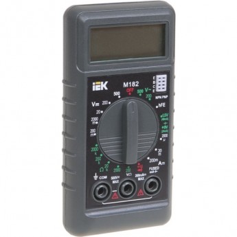 Мультиметр цифровой IEK COMPACT M182 - TMD-1S-182 Мультиметр цифровой IEK COMPACT M182 - TMD-1S-182