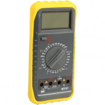 Мультиметр цифровой IEK PROFESSIONAL MY61 - TMD-5S-061 Мультиметр цифровой IEK PROFESSIONAL MY61 - TMD-5S-061