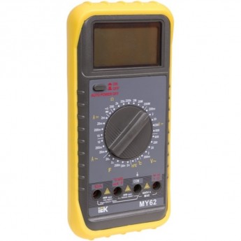 Мультиметр цифровой IEK PROFESSIONAL MY62 - TMD-5S-062 Мультиметр цифровой IEK PROFESSIONAL MY62 - TMD-5S-062