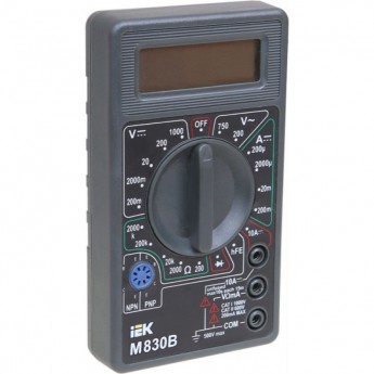 Мультиметр цифровой IEK UNIVERSAL M830B - TMD-2B-830 Мультиметр цифровой IEK UNIVERSAL M830B - TMD-2B-830