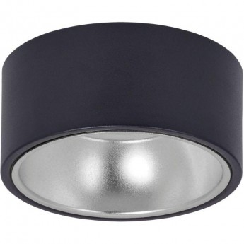 Накладной потолочный светильник IEK Lighting 4017 под лампу gx53 черный/хром Накладной потолочный светильник IEK Lighting 4017 под лампу gx53 черный/хром