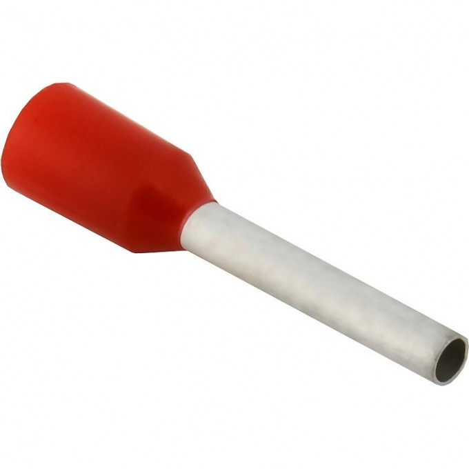 Наконечник IEK НШВИ 1.0-10 темно-красный (20 шт) UGN11-001-010-020