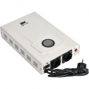 Однофазный стабилизатор напряжения IEK, настенный 1,5кВА SLIM IVS22-1-D15-09 Однофазный стабилизатор напряжения IEK, настенный 1,5кВА SLIM IVS22-1-D15-09