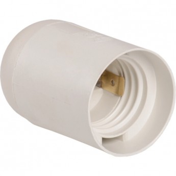 Патрон подвесной IEK ППЛ27-04-К02 пластик Е27 белый EPP10-04-01-K01 50шт.