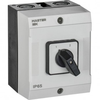 Переключатель кулачковый IEK MI-CS20-010-055 10А (сх. 55) в боксе стандартная рукоятка