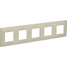Рамка на 5 постов IEK SKANDY SK-F01B бежевый SK-M52-K10