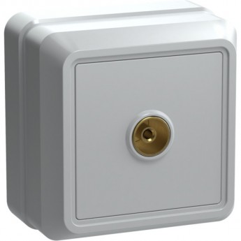 Розетка 1-местная для открытой установки телевизионная IEK ОКТАВА РТВ20-ОБ белый - EAO10-K01-DC Розетка 1-местная для открытой установки телевизионная IEK ОКТАВА РТВ20-ОБ белый - EAO10-K01-DC