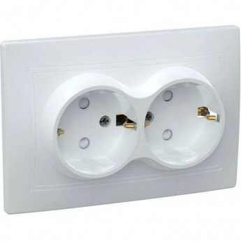 Розетка IEK ERK21-K01-16-DM 2-м СП Кварта РСш12-3-КБ 16А IP20 с заземл. защ. шторки бел. Розетка IEK ERK21-K01-16-DM 2-м СП Кварта РСш12-3-КБ 16А IP20 с заземл. защ. шторки бел.