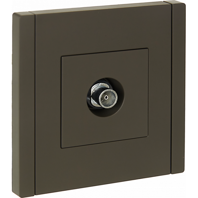 Розетка TV оконечная IEK FORTEPIANO FP328 серый FP-A10-O-K03