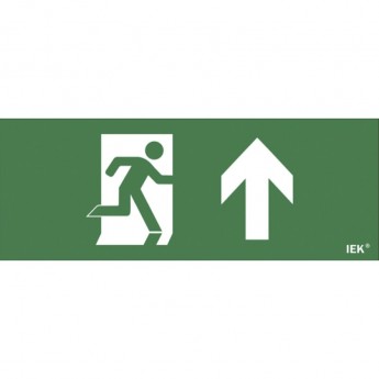 Самоклеящаяся этикетка IEK 240х90мм "Фигура/стрелка вверх"для ДПА IP20/54 - LPC10-1-24-09-FVERH