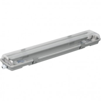 Светильник IEK ДСП 2102 под светодиодную лампу 2хT8 600мм IP65 - LDSP0-2101-2X060-K01 Светильник IEK ДСП 2102 под светодиодную лампу 2хT8 600мм IP65 - LDSP0-2101-2X060-K01