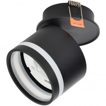 Встраиваемый поворотный светильник IEK Lighting 4033 под лампу gx53 черный Встраиваемый поворотный светильник IEK Lighting 4033 под лампу gx53 черный