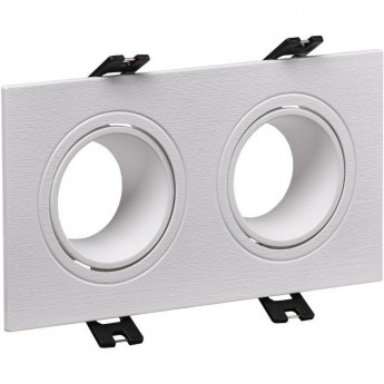 Встраиваемый светильник IEK LIGHTING 4102 под лампу 2хmr16 квадрат пластиковый белый Встраиваемый светильник IEK LIGHTING 4102 под лампу 2хmr16 квадрат пластиковый белый