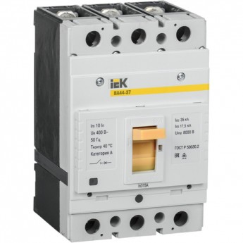 Выключатель автоматический IEK ВА44-37 3Р 315А 35кА - SVA4410-3-0315-35 Выключатель автоматический IEK ВА44-37 3Р 315А 35кА - SVA4410-3-0315-35