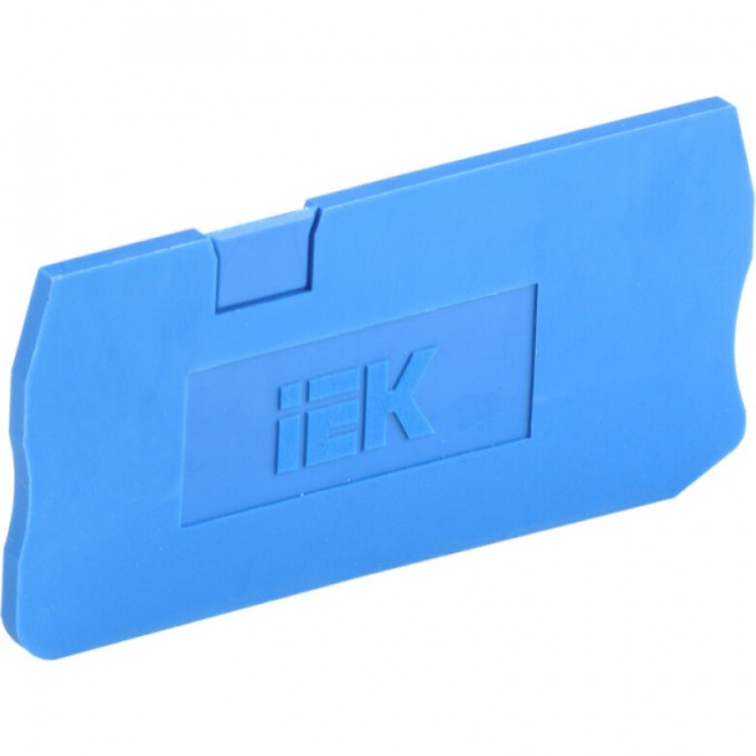 Заглушка IEK для КПИ 3в-1,5/2,5 3 вывода синяя - YZN11D-3-ZGL-002-K07
