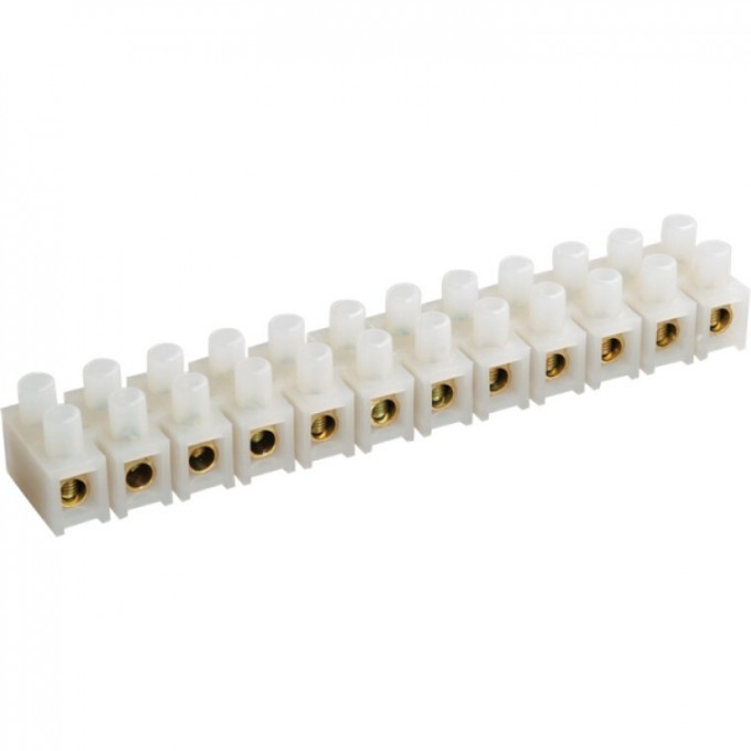 Зажим контактный винтовой IEK ЗВИ-15 н/г 4,0-10мм2 (2шт/блистер) - UZV4-015-06-2